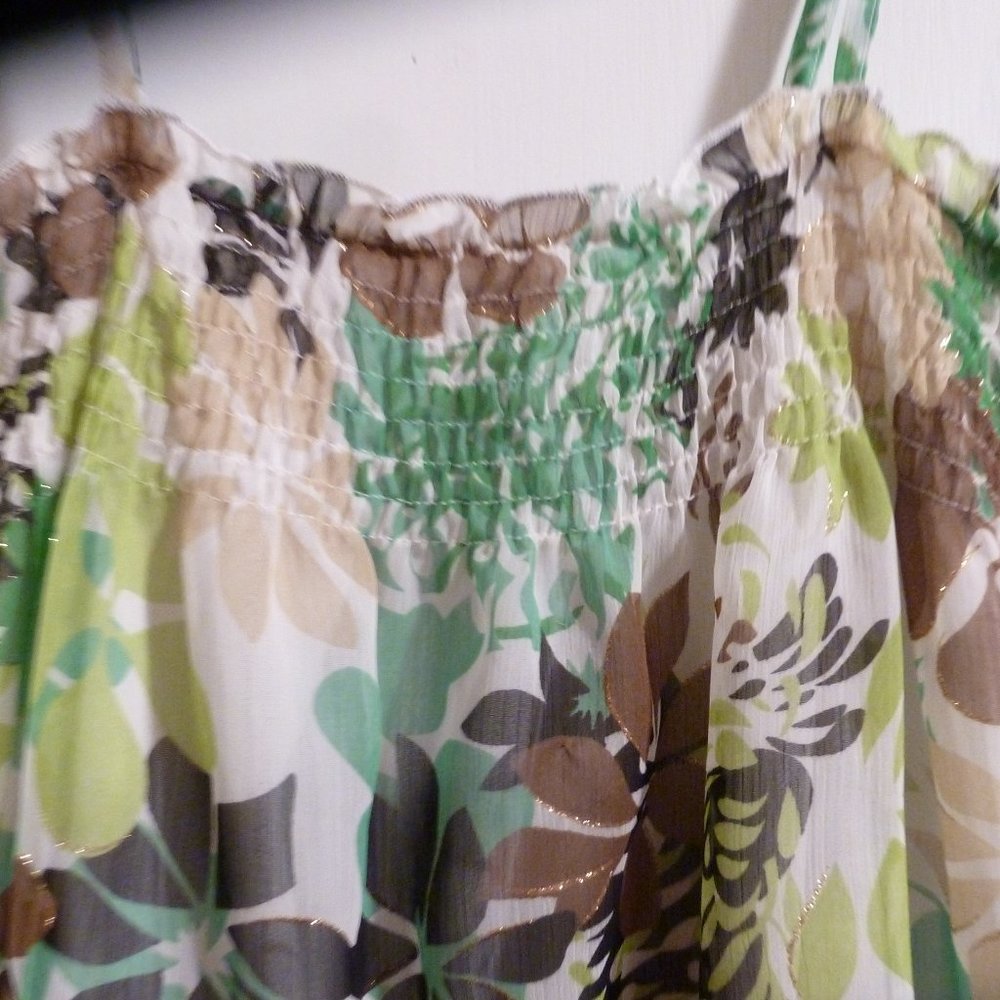 American Rag CIA Super cute Floral Tank Sz M - Picture 8 of 13